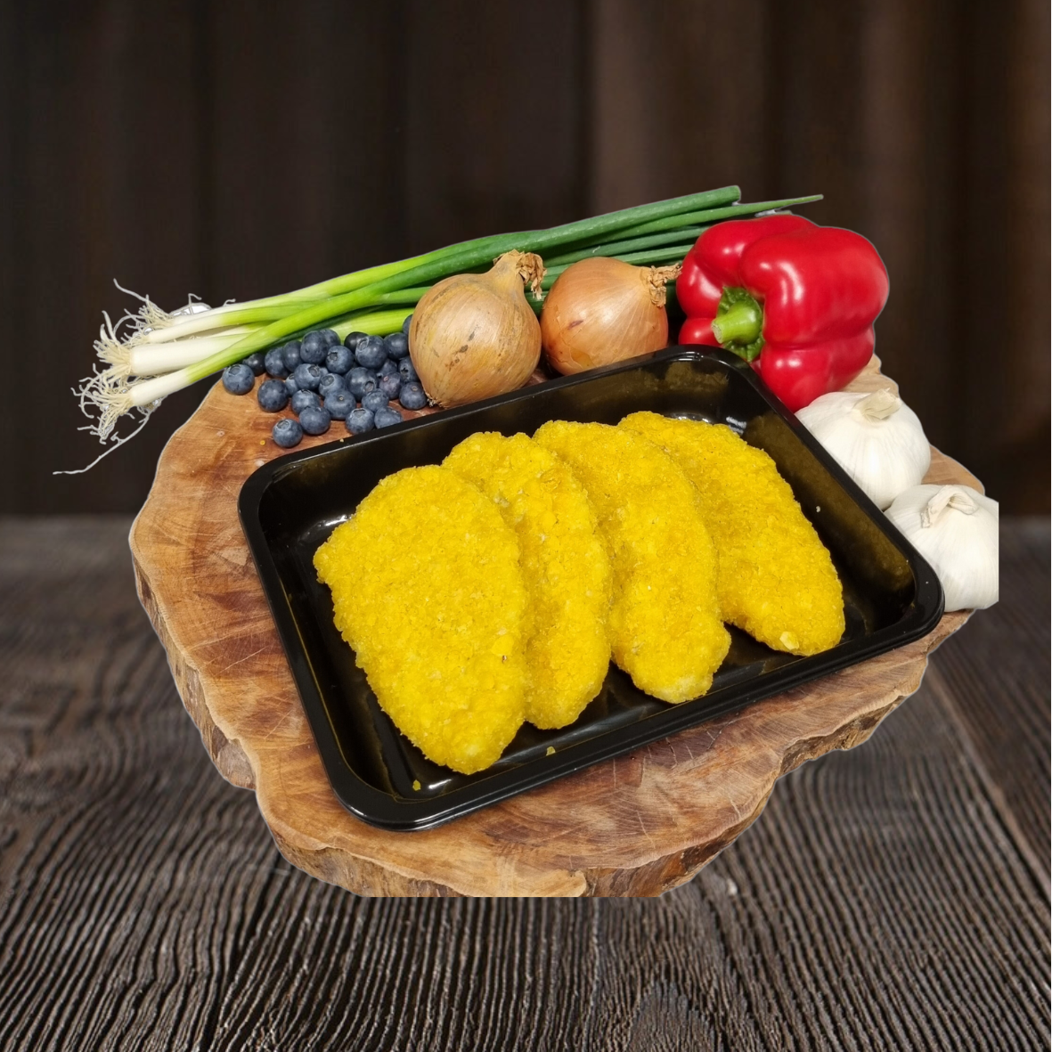 Kipschnitzel Krokant