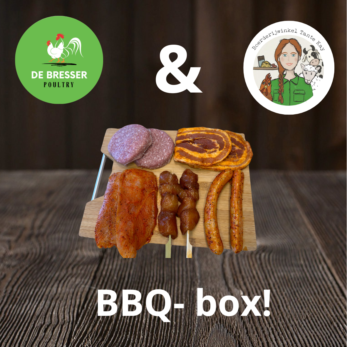 Boerderijwinkel Tante Kay x Bresser Poultry BBQ-box