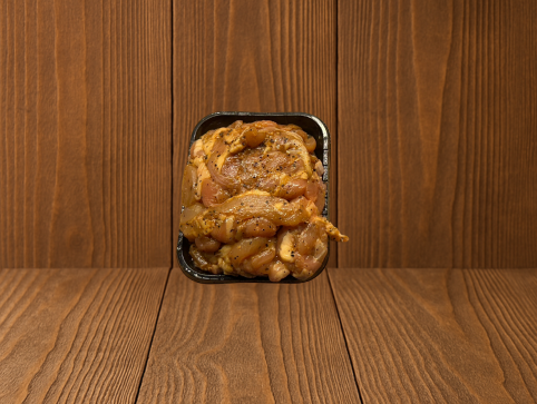 Kipreepjes met zwarte truffel